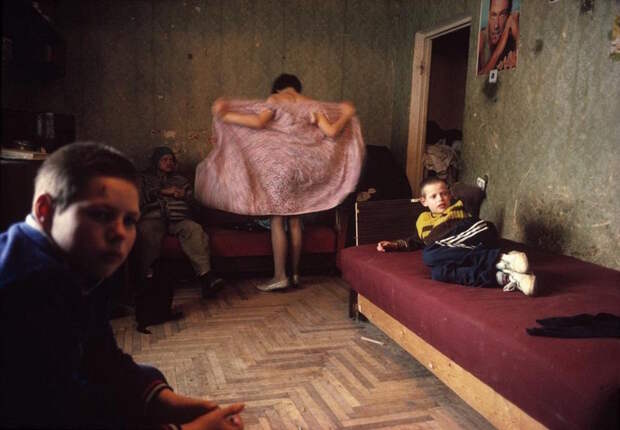 Семья Яковлевых, Москва, 1993 год 90-е, ностальгия, социальные проекты, фотопублицистика