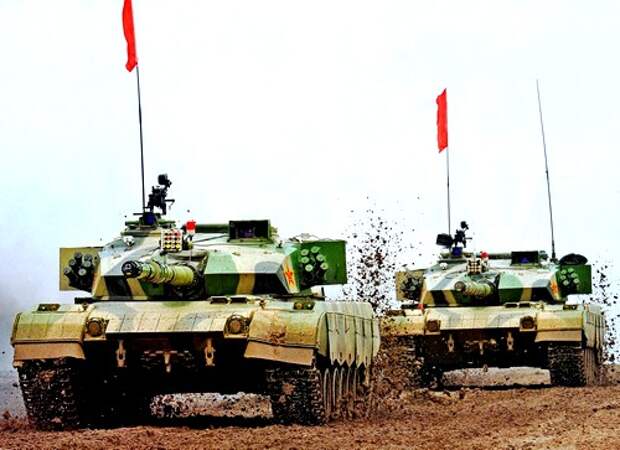 китайские танки