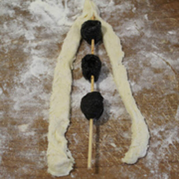 Пошаговое фото рецепта: Дрожжевое творожно-слоеное тесто и выпечка из него