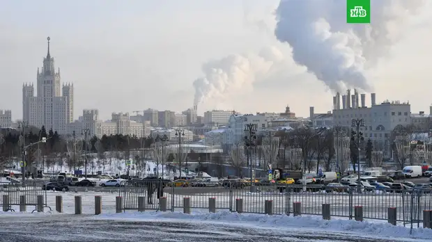 Москвичей предупредили о десятиградусных морозах