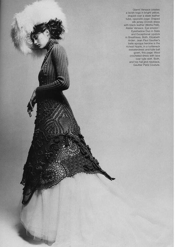 Патрик Демаршелье для Harper’s Bazaar USA, октябрь 1997