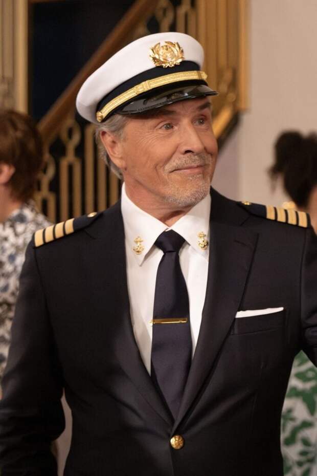 Captain Robert Massey mans the ship on Doctor Odyssey Season 1 Episode 1.