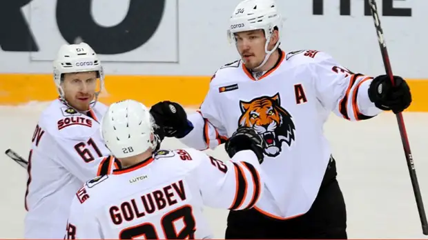 «Амур» прервал серию поражений в КХЛ, победив «Барыс»