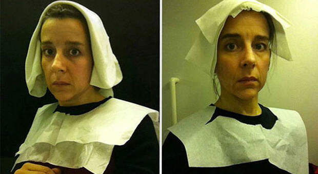 Фламандские портреты XV века, «воссозданные» в туалете самолета