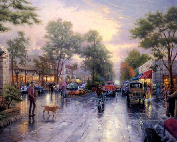 художник Thomas Kinkade - 24