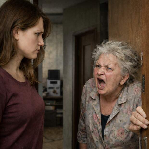 Поставила соседку на место…