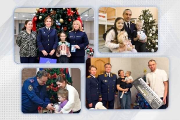 Офицеры СК России продолжают участие в акции «Ёлка желаний»