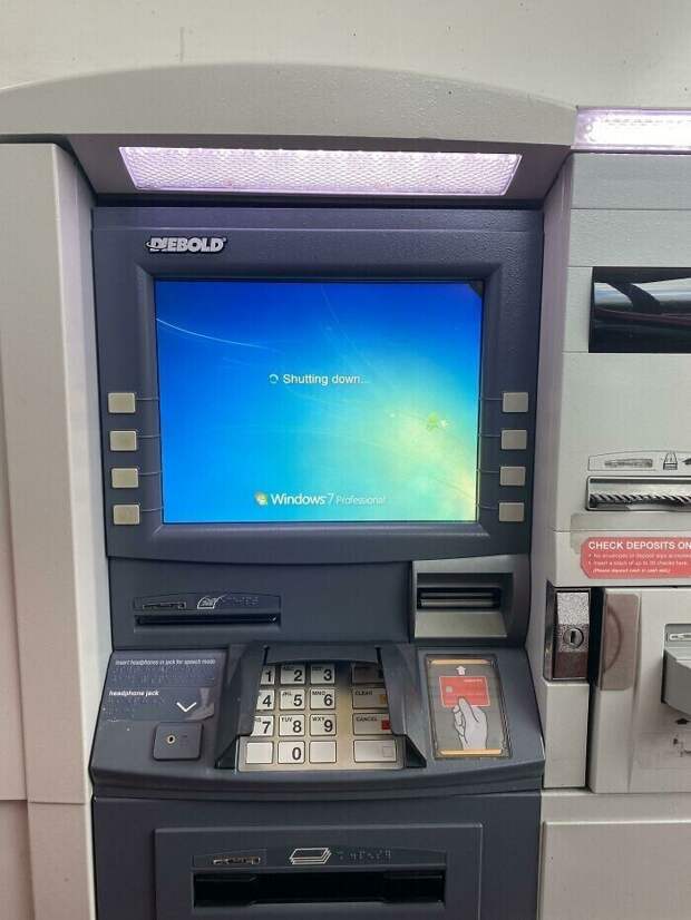 25. "... И больше я свою банковскую карту не видел. Спасибо Windows" 25. "... И больше я свою банковскую карту не видел. Спасибо Windows"