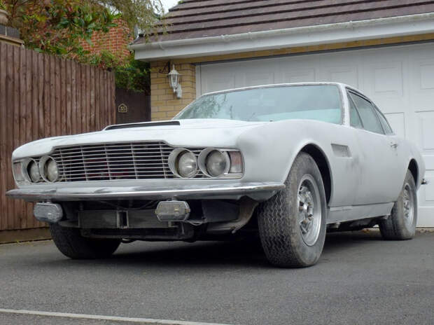 40 лет забвения - Aston Martin DBS V8 'The Sotheby Special' aston martin, dbs, олдтаймер, ретро автомобиль