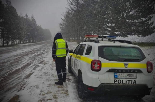 Полиция предупреждает водителей и пешеходов