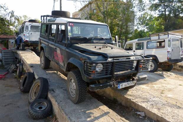 Автопарк советского периода в Болгарии trabant, болгария