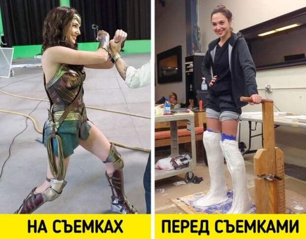 Занятные закадровые моменты со съемок известных фильмов и сериалов