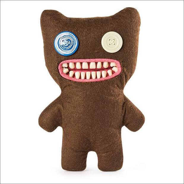 Мягкие игрушки-монстры Fugglers с человеческими зубами