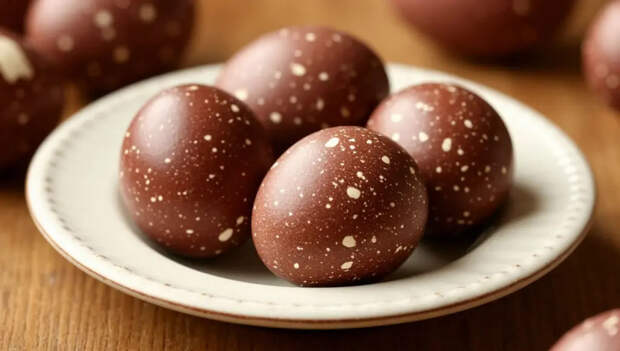 Не надо ни химии, ни луковой шелухи: этот способ красит яйца в «шоколадный» крап — вы такого точно не пробовали