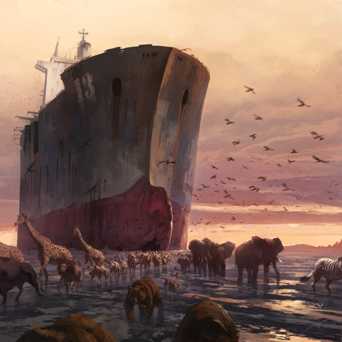 Ковчег. Автор: Pierre Droal.