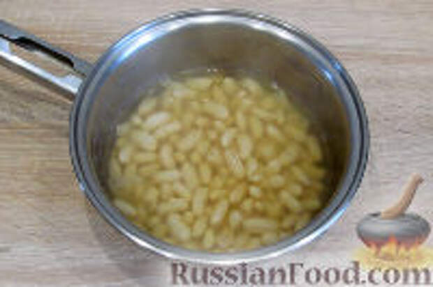 Фото приготовления рецепта: Паштет из фасоли, с мёдом и семенами льна - шаг №3