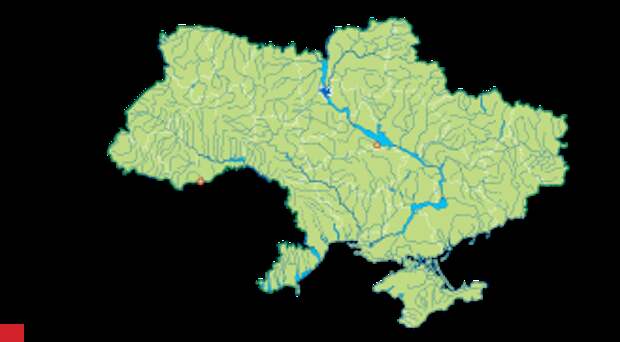 Карта распространения Нителла тончайшая в Украине