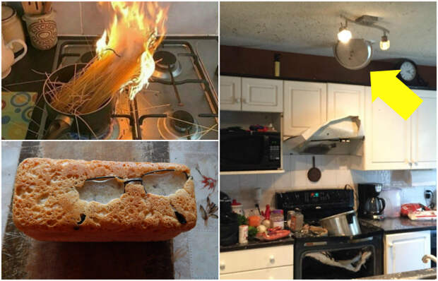 Настоящие катастрофы, которые случились на кухне.