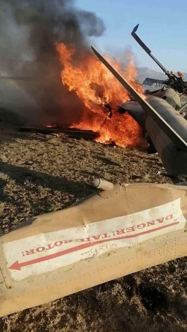 В провинции Вардак талибами сбит многоцелевой вертолёт Ми-17 ВВС Афганистана