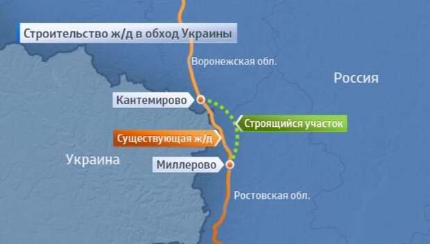 Железную дорогу в обход Украины ввели в строй. Шойгу наградил строителей