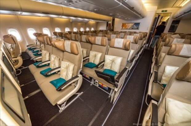 Airbus A380 авиакомпании Etihad Airways для самого роскошного авиаперелёта (18 фото)