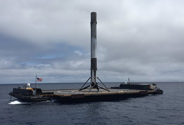 Многоразовая первая ступень Falcon 9