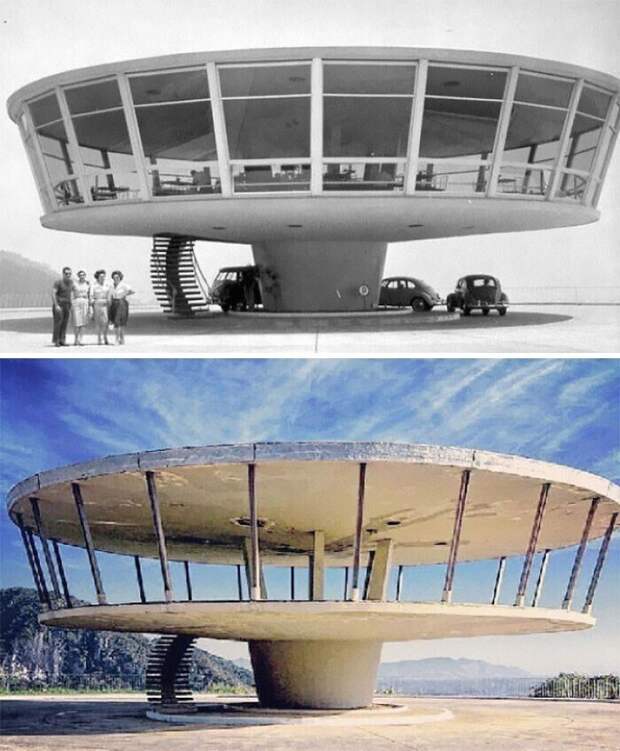Заброшенный ресторан в Петрополисе, Бразилия, 1960 - 2013 Заброшенный ресторан в Петрополисе, Бразилия, 1960 - 2013