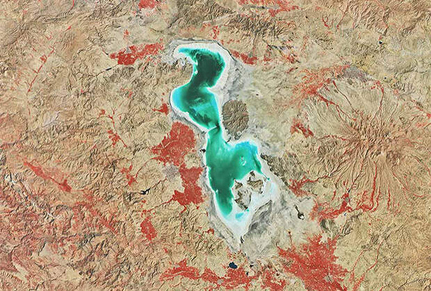 Иран, озеро Урмия