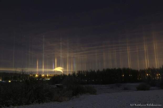 10. Тампере, Финляндия  онтарио, столб света, явление