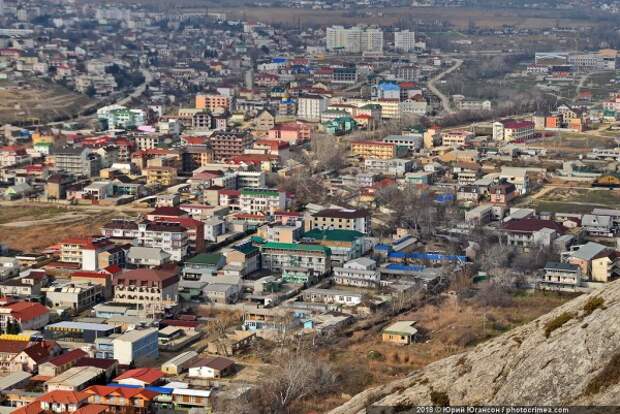 Судак с высоты птичьего полёта