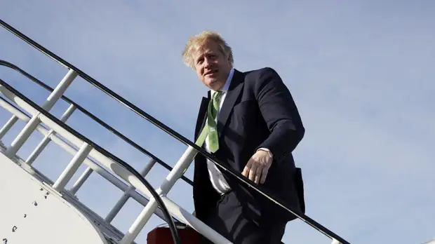 Британский премьер Борис Джонсон прибыл в Киев