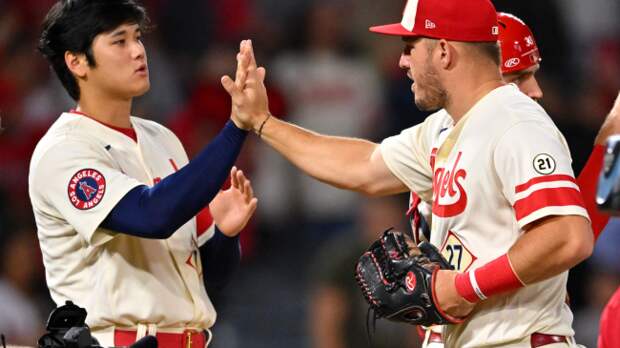 Mike Trout and Shohei Ohtani