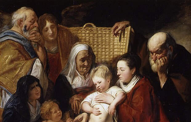 Инфографика: «Святое семейство» (1617-1618), Якоб Йорданс