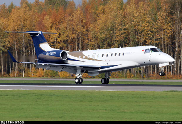 Embraer 600 Е.Пригожина с бортовым номером RA - 02795