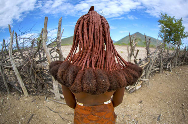 Намибия волосы, прическа