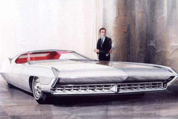 1965 cadillac, автодизайн, дизайн