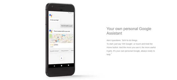 Google Assistant в Pixel