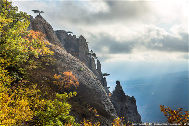 Осень в Крымских горах