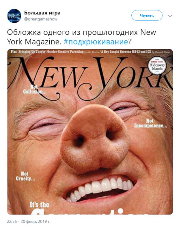 Подхрюкивание: слово Путина разошлось в твиттере