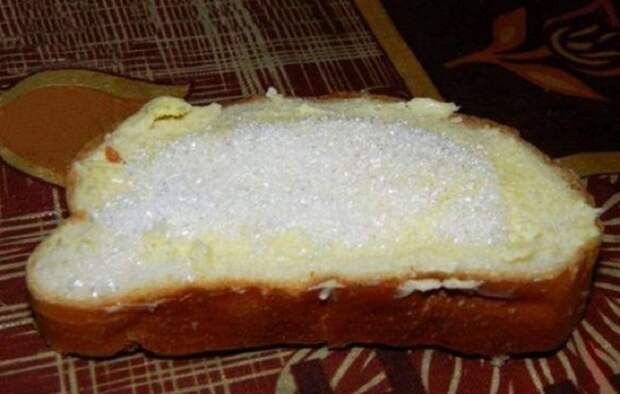 Хлеб с сахаром СССР, еда, история, ностальгия