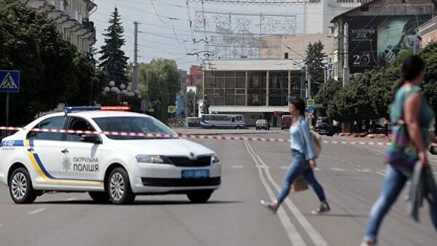 Захват заложников в Луцке