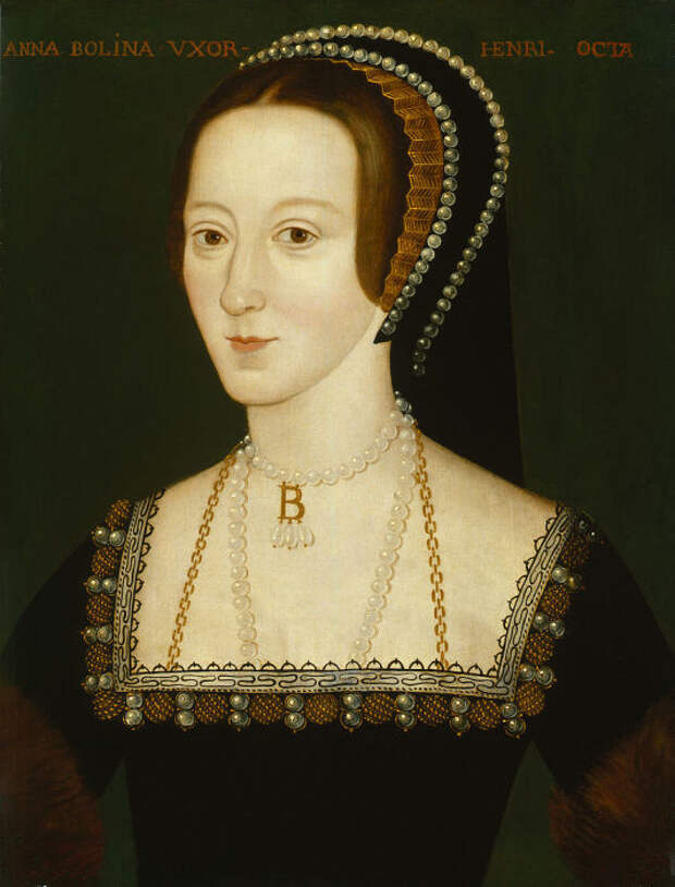 Анна Болейн, портрет работы неизвестного художника, ок. 1533—1536 гг.