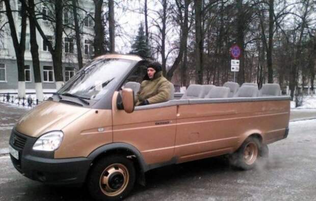 Интересные и удивительные авто-приколы!