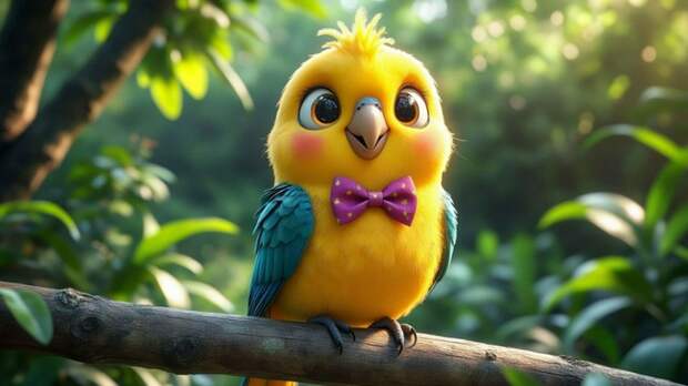 Попугай / Изображение сгенерировано YandexGPT 5 Pro / amic.ru