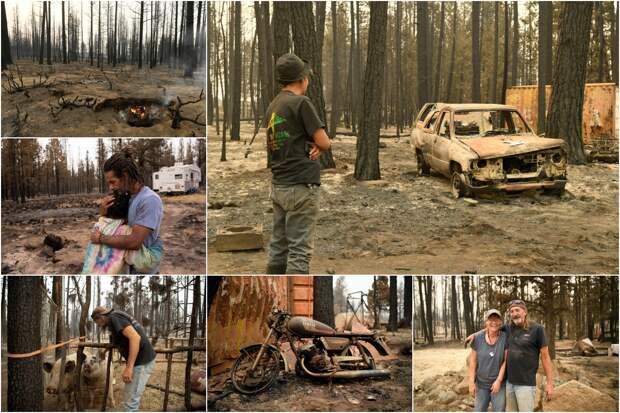 Бутлегский пожар уничтожил более 400 000 акров леса в штате Орегон