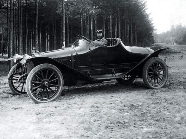 Руссо-Балт С24/55, подготовка к Ралли Монте Карло, 1911 год.