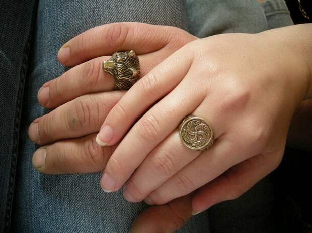 Значение колец на пальцах у славян