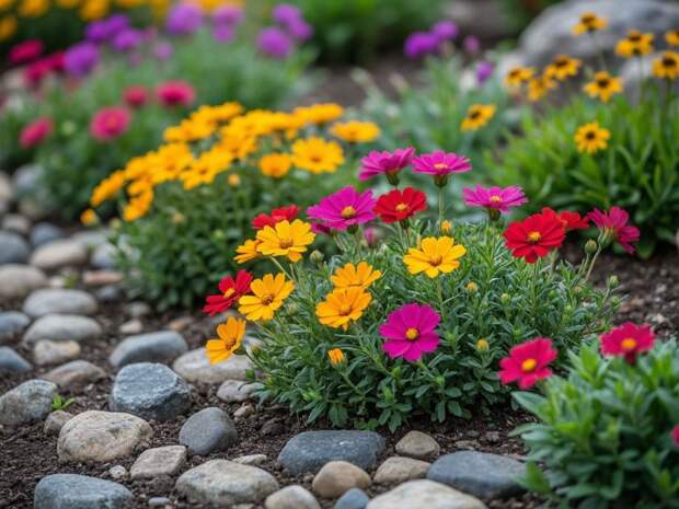 Вырастут даже на камнях: красивые цветы для бедной почвы и сада без лишних хлопот