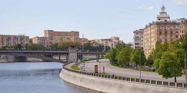 Бочкарёв: Новый 300-метровый мост свяжет Пресненскую набережную и набережную Тараса Шевченко. Фото: М. Денисов mos.ru. Пресс-служба мэра и Правительства Москвы