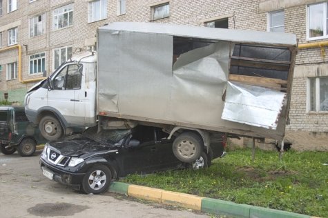 Ураган в Московской области